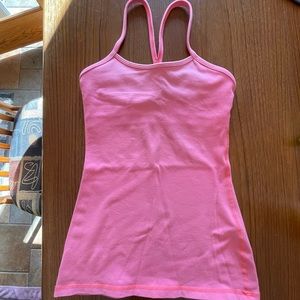 Lululemon Power Y tank, size 2